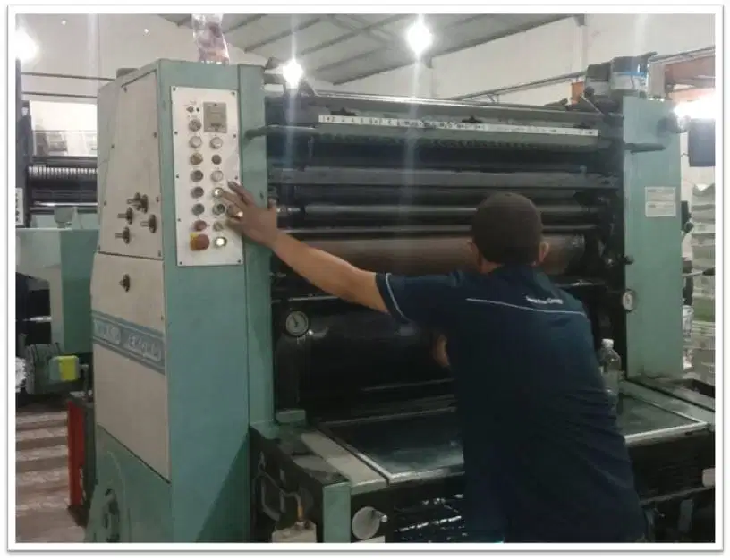 Mesin Roland Record - Mesin Offeset 1 Warna 1 plano