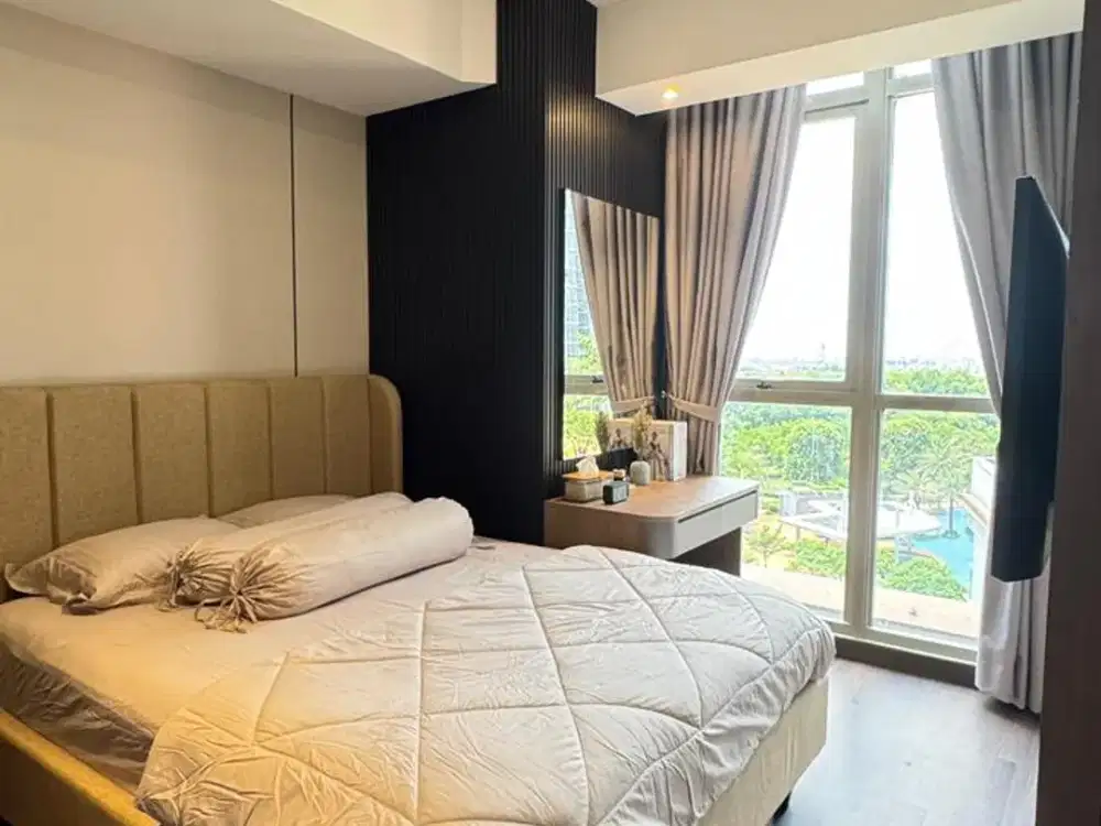 Apartemen Gold Coast Tower Honolulu 3 Bedroom Furnished