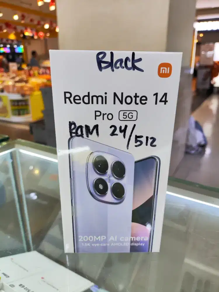REDMI NOTE 14 PRO 5G ( RAM 12 ROM 512 MediaTek Dimensity 7300-Ultra )