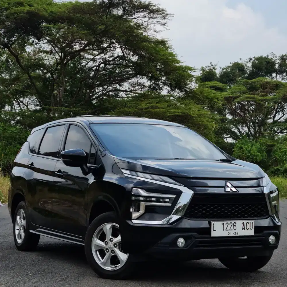DP30jt Mitsubishi New Xpander 1.5 Exceed AT 2023 2022 Hitam Kredit