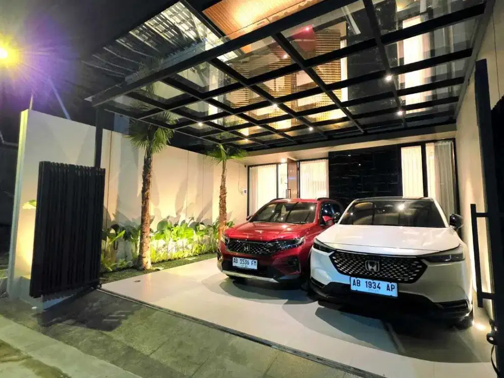 dijual rumah di sleman full furnish dekat jogjabay wedomartani