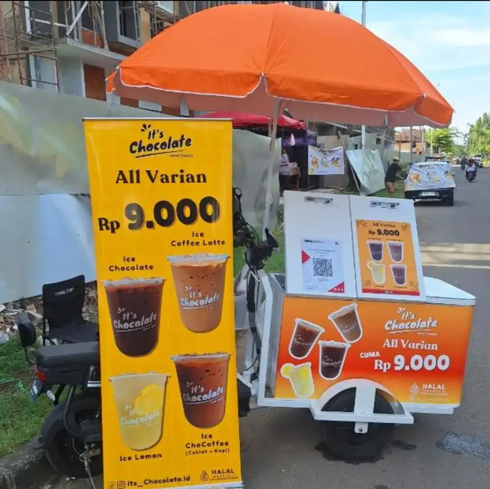 Rider Es Coklat keliling