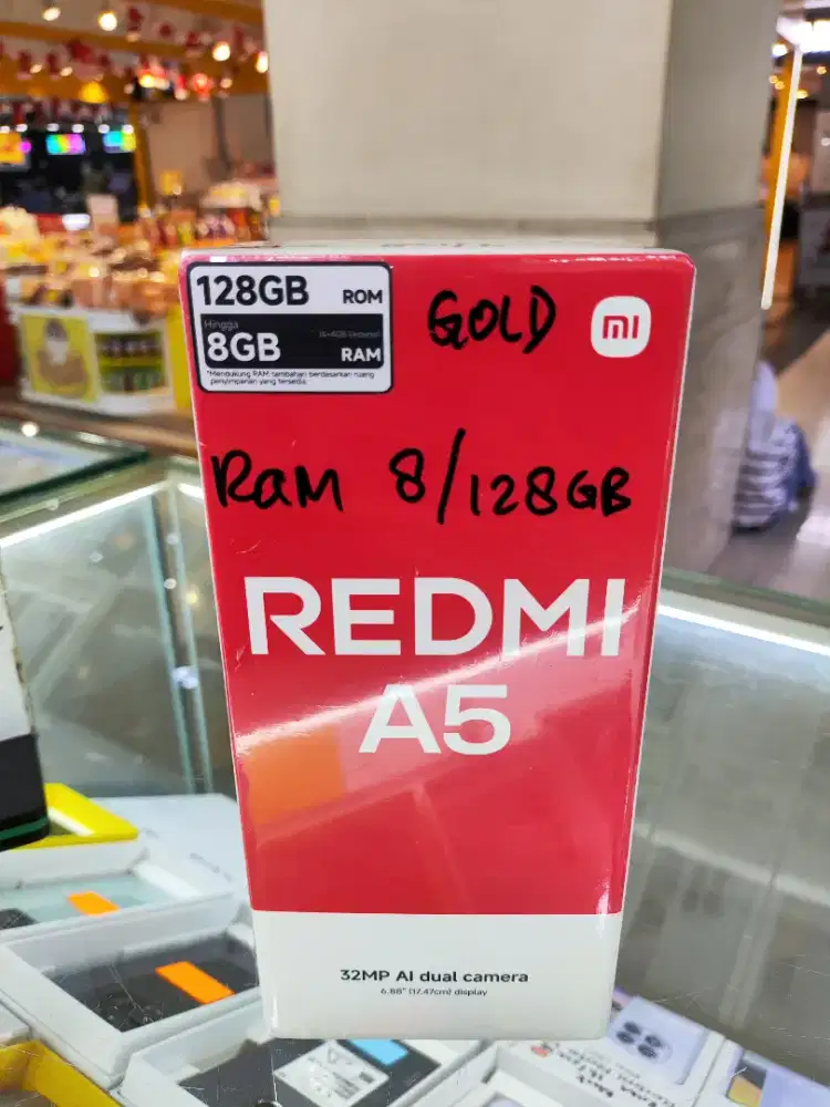 Redmi A5 Ram4 Rom128 ( Baterai Kuat 5200mAh ,Prosesor Octa-Core )