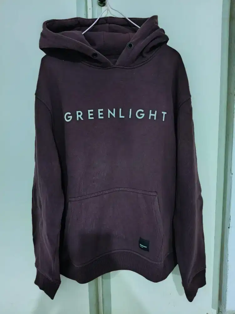 Hoodie Greenlight Burgundy