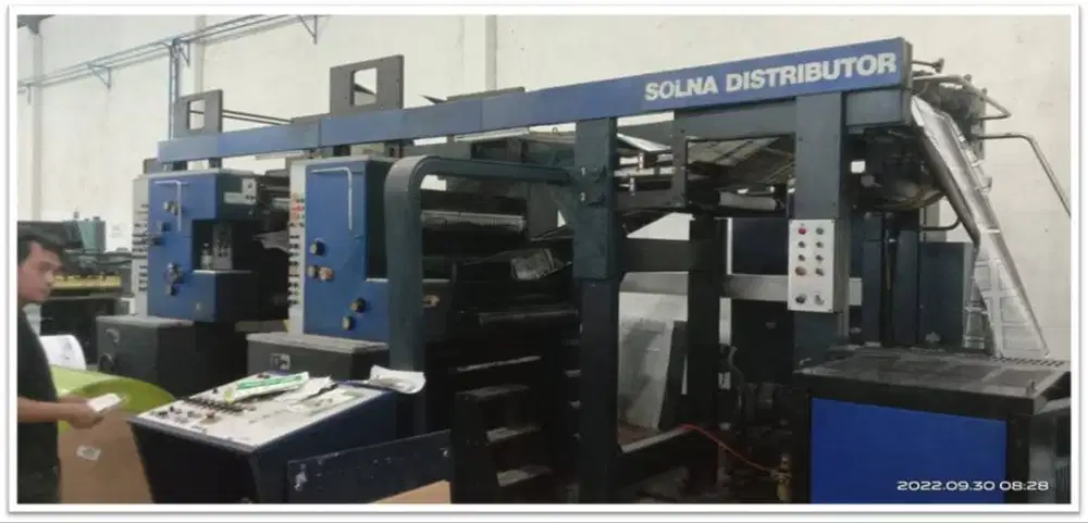 Mesin Solna F 301CUT OFF 63 FOLDER DOBEL PARALEL
