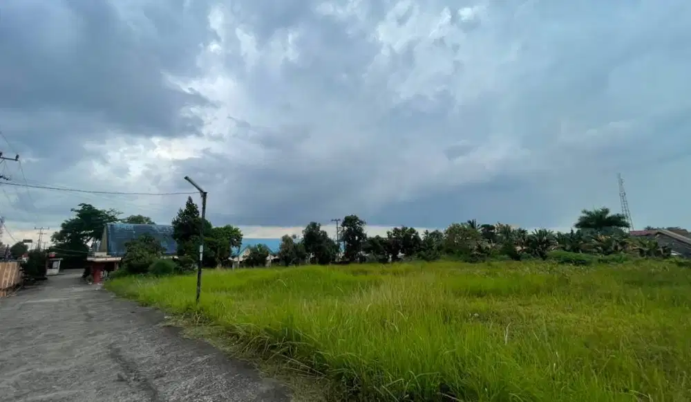 di sewakan tanah keras murah cocok untuk padel palembang