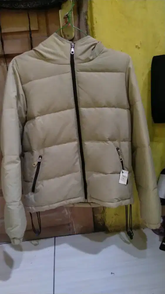 Jaket bulu angsa tebel halus dan lembut