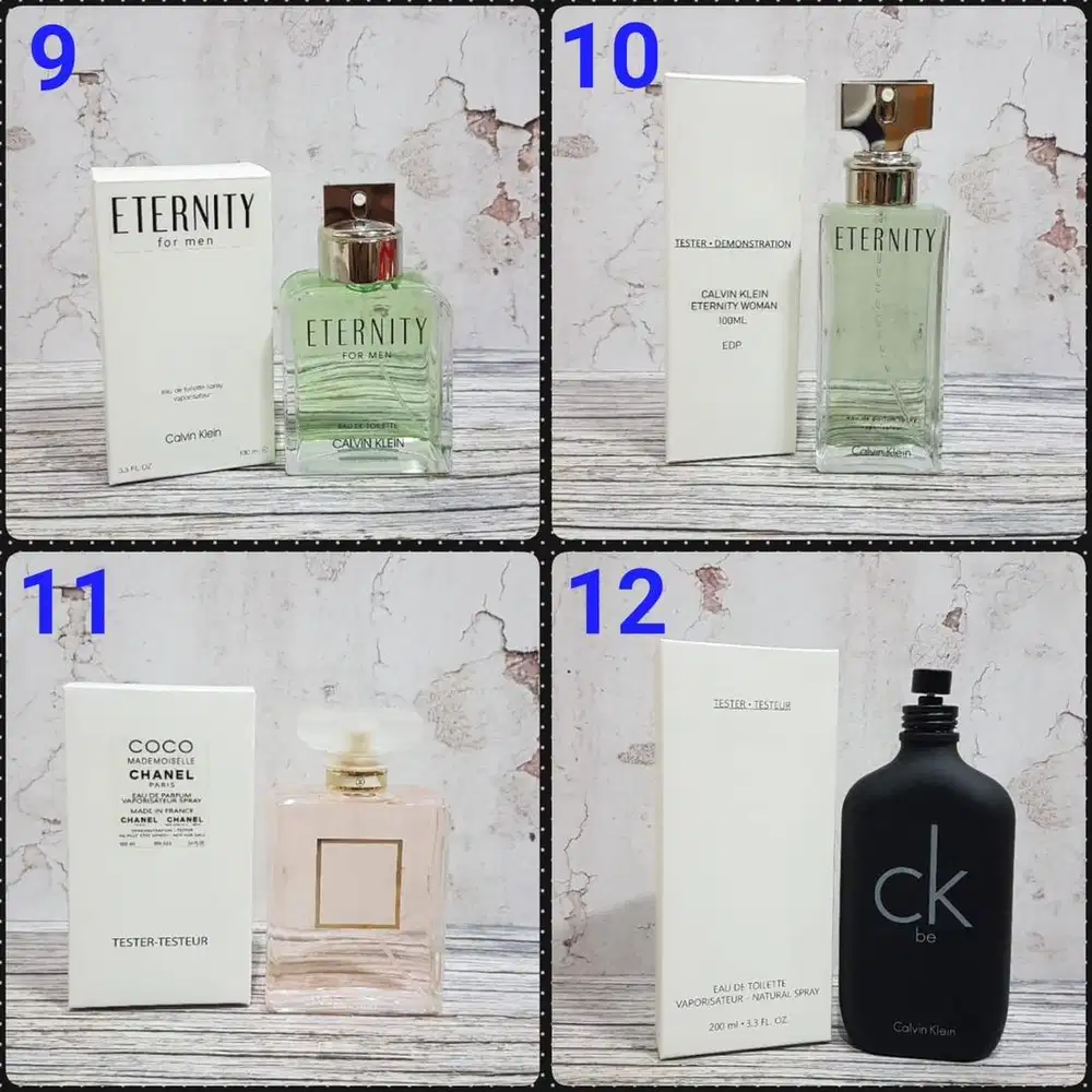 Parfum original tester with box tester