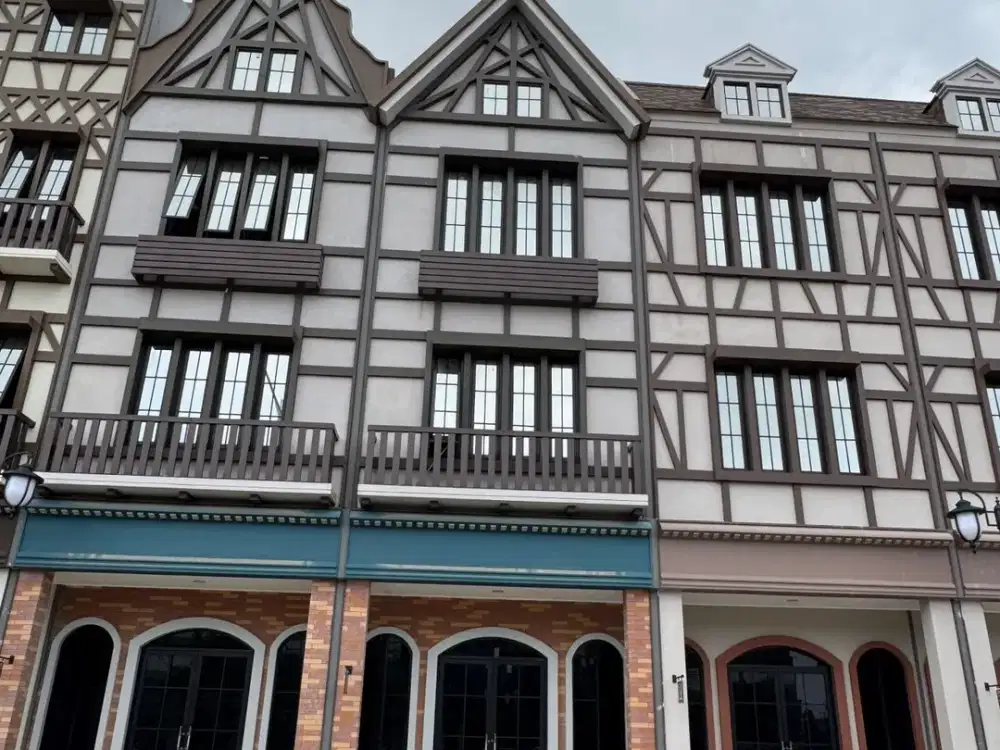 Brandnew siap pakai Dijual Ruko Osaka Euro Asia di PIK2, Jakarta Utara