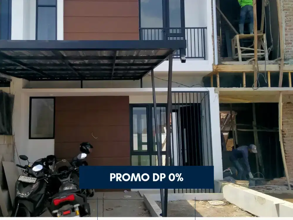 Rumah 2 lantai Tanpa Dp , Cash , Kpr,