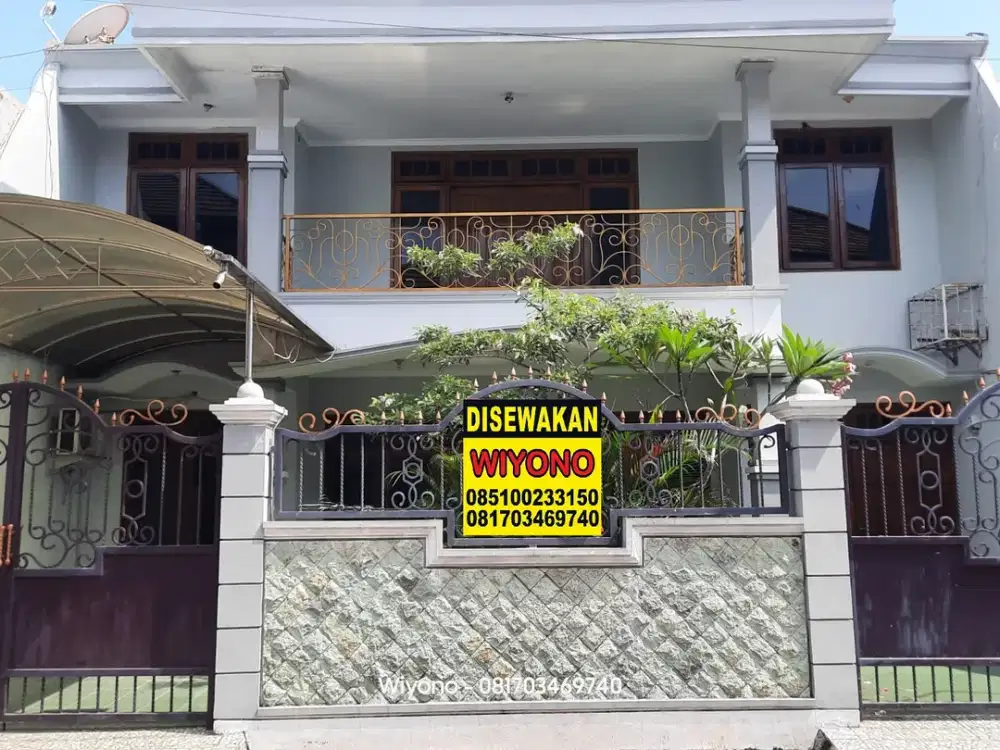 Disewakan rumah Dekat RSUD dr. Soetomo Surabaya di Mojoklanggru Kidul
