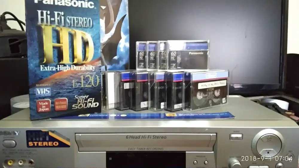 Video Kaset Handycam VHS ke Flashdisk