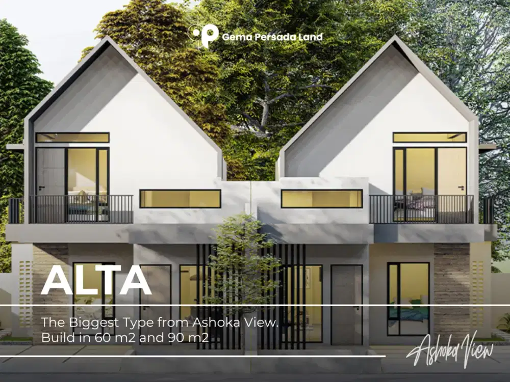 DI Jual Rumah Scandinavian Sekitar Tangsel - Ashoka View