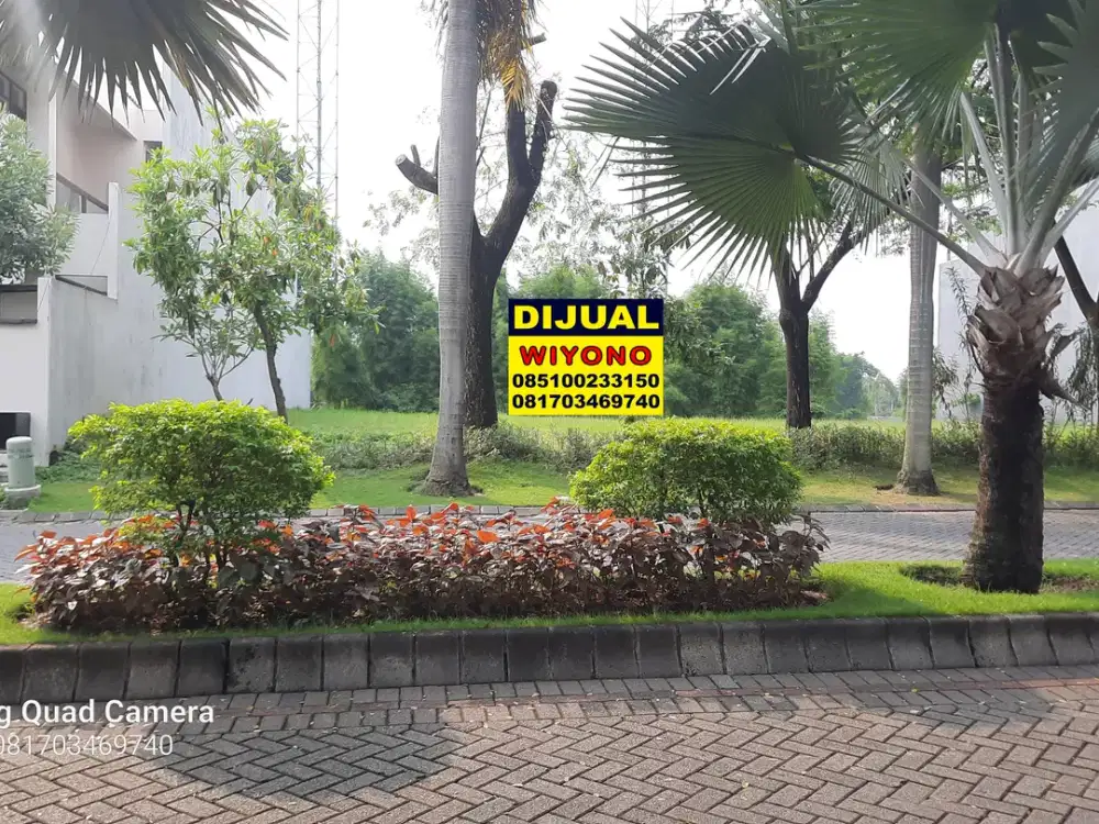 Tanah Pakuwon Indah Imperial Golf Dekat Gerbang Cluster Surabaya