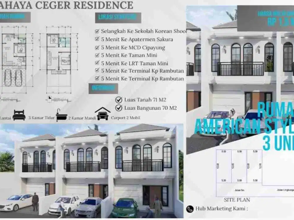 RUMAH AMERICAN STYLE CEGER