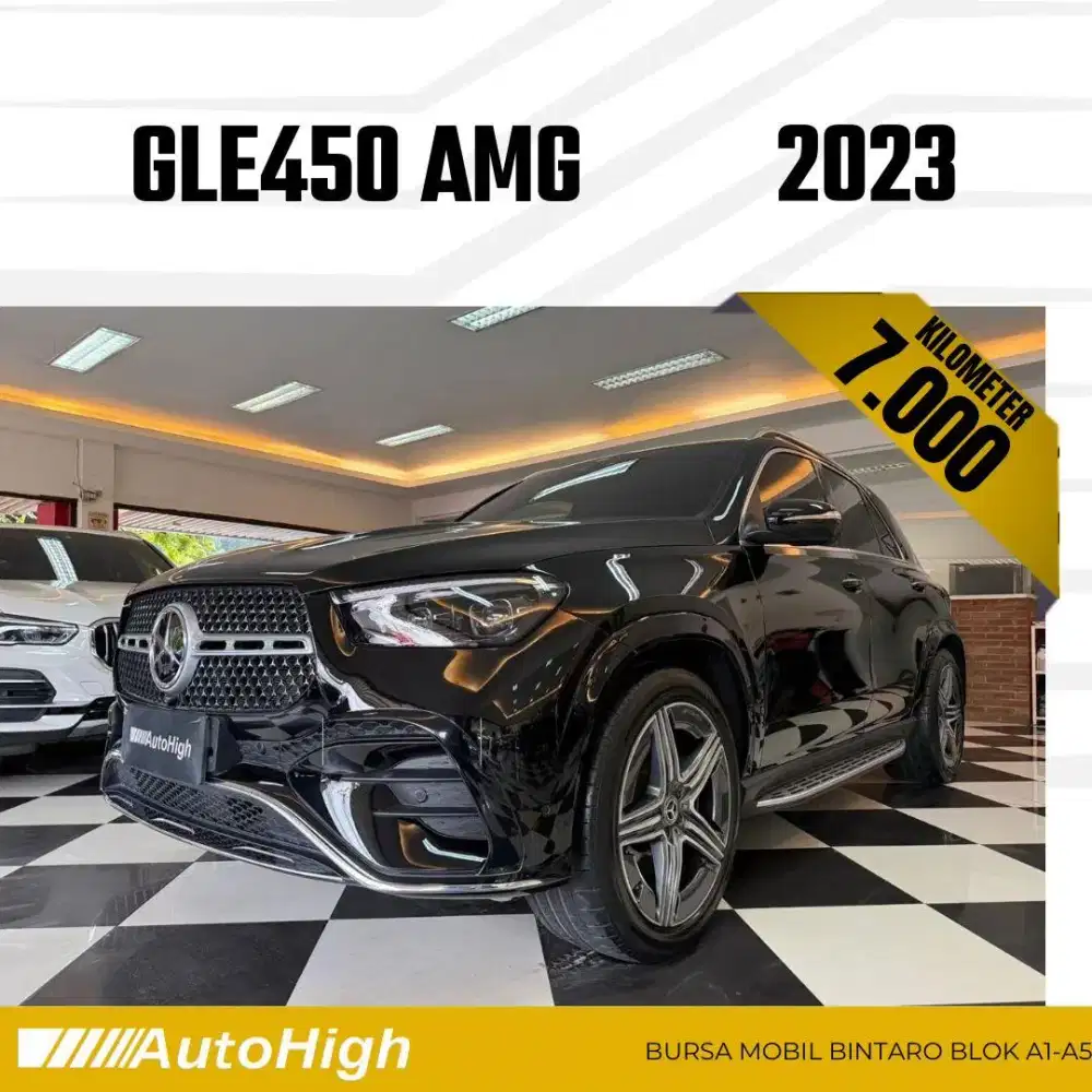 DP10% [Km7.000] GLE450 AMG 2023 Black / GLE 450 Reg 2022 #AUTOHIGH