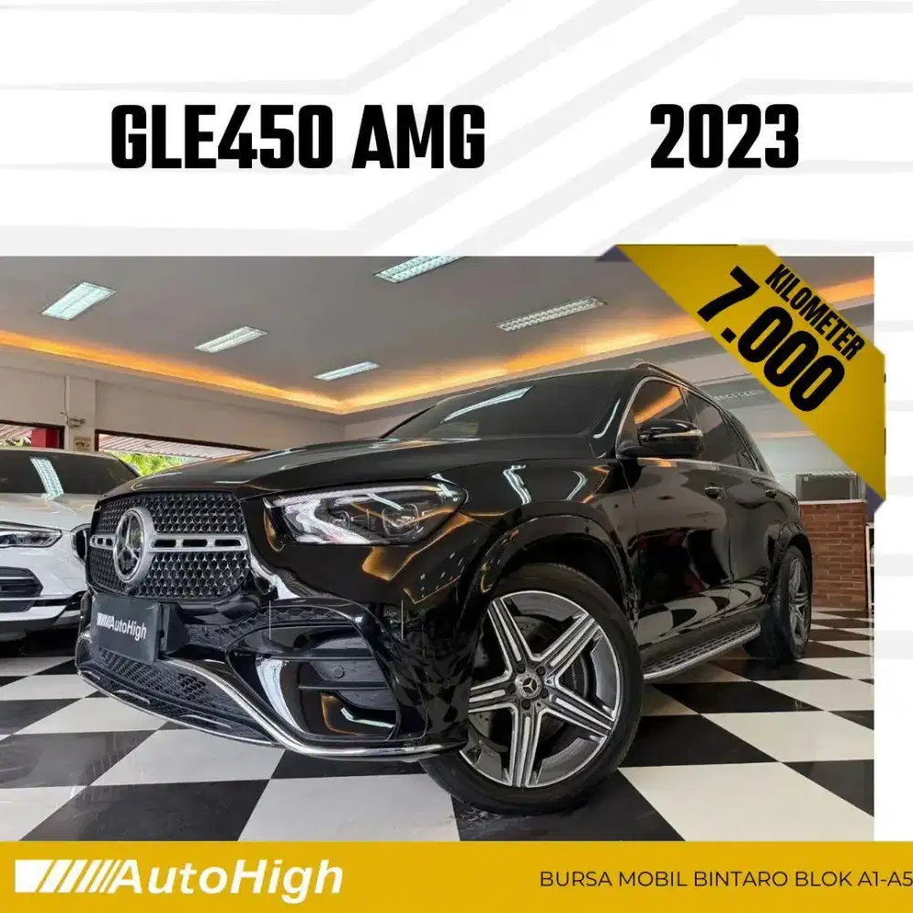 DP10% [Km7.000] GLE450 AMG 2023 Black / GLE 450 Reg 2022 #AUTOHIGH