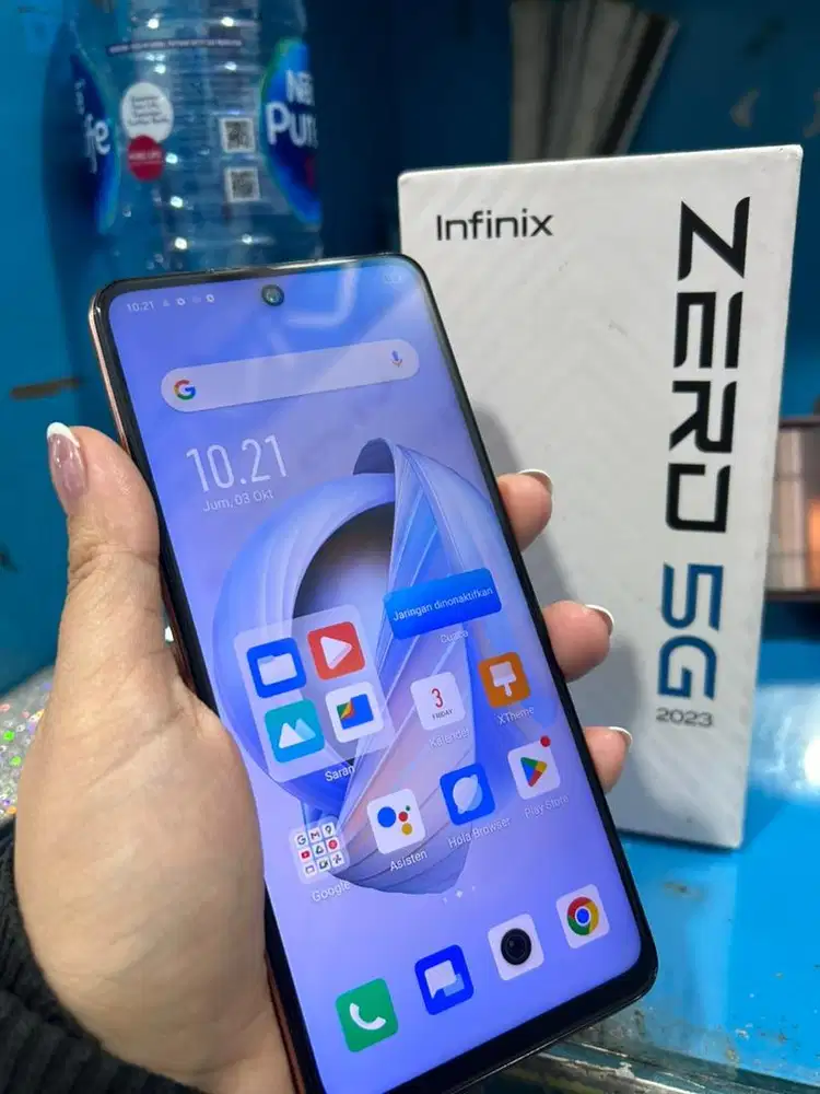 Infinix Zero 5G Ram 6/128gb mulus ,lengkap dan original