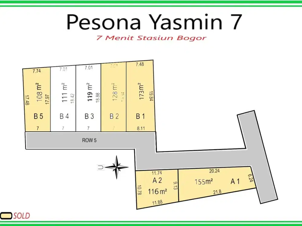 Kaveling Yasmin Bogor Siap Bangun Strategis Legalitas SHM