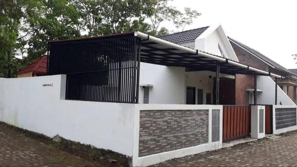 Rumah cantik daerah tenang sejuk alami