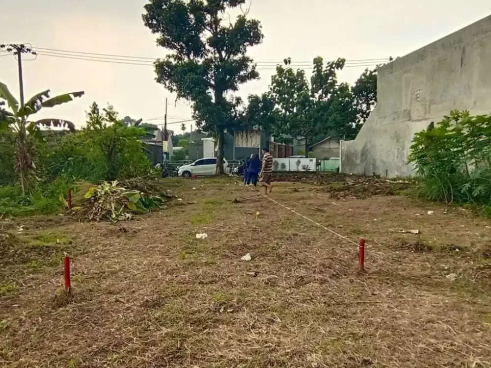 Kaveling Pondok Rajeg,Siap Bangun, Harga Terjangkau, Free SHM