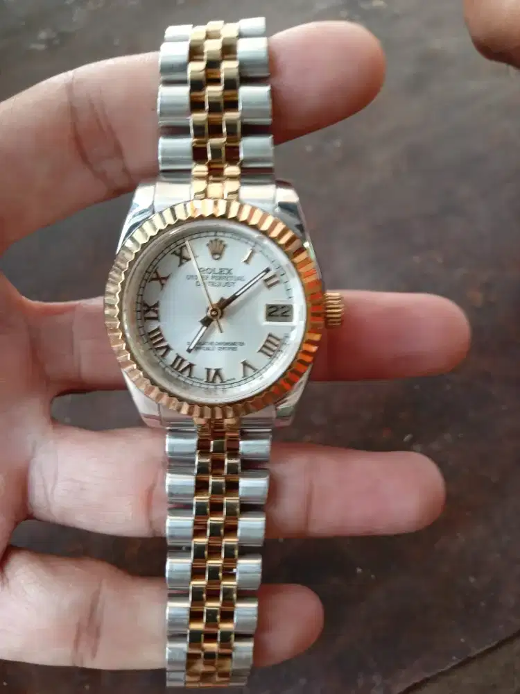 Jam Tangan Rantai Rolex