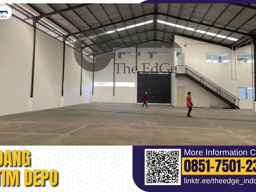 Jual Gudang Jatim Depo Estate Sidoarjo Akses Tol Gempol - The Edge