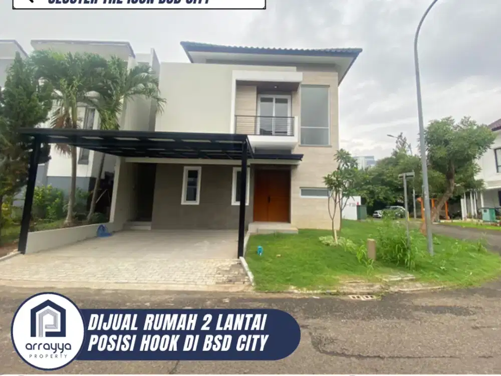 RUMAH BARU HOOK 2 LANTAI DI CLUSTER THE ICON BSD 'ENB96