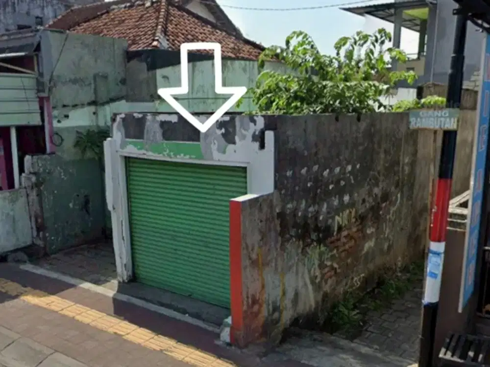 Tanah Kecil Strategis bentuk L Raya Sesetan Denpasar Bali