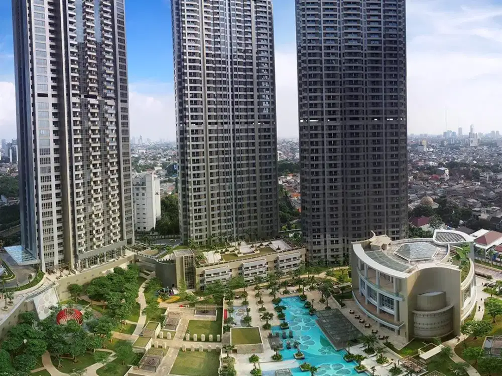 For Rent Homey City Living with Skyline, Living Steps from Taman Anggrek Mall