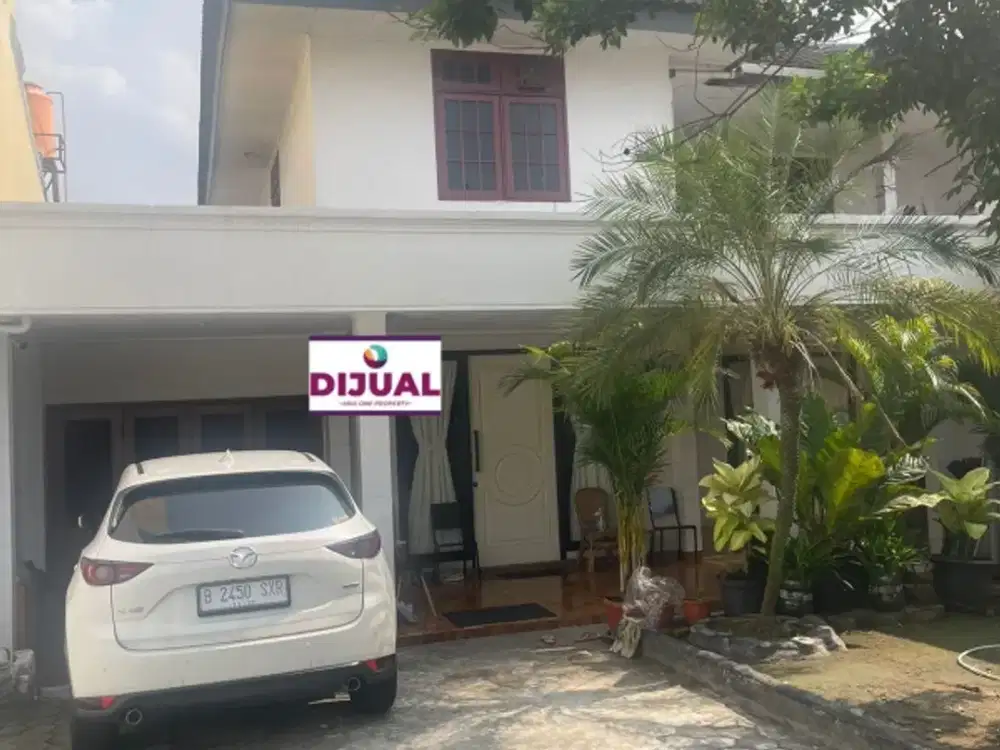 Rumah luas dan lebar asri di Jatiwaringin pondok Gede