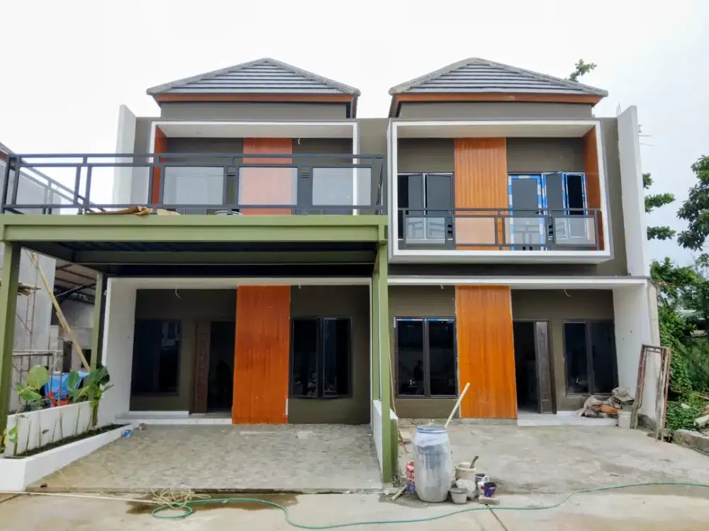 Rumah 2 lantai di jatiwarna bebas banjir dekat tol