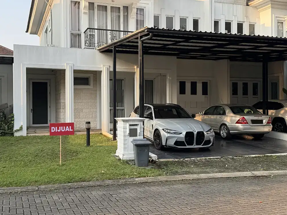 Dijual rumah di bsd city Kawasan mewah Cluster frangipani De Park