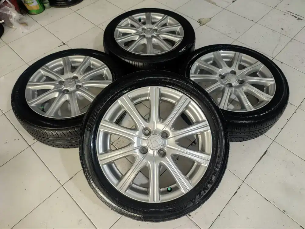 R16 Original Jazz RS MMC+Ban Bridgestone Turanza
