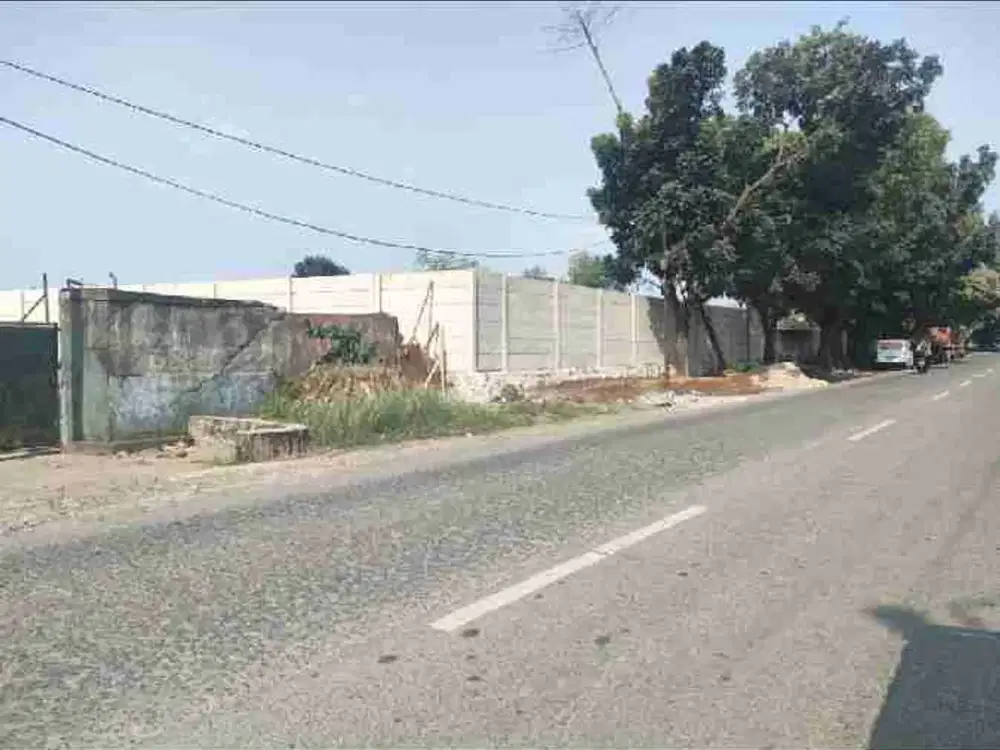 jual tanah di jln raya gunung Sindur