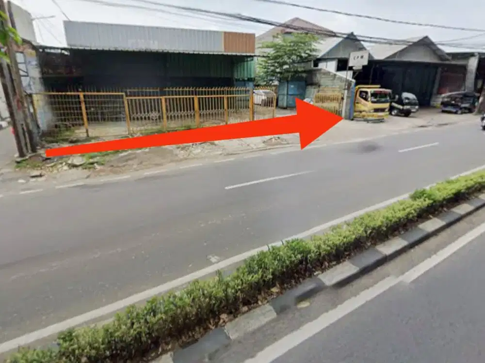 AC35 Dijual Tanah ada Gudang 700 m2 Murah Duren Sawit Jakarta Timur
