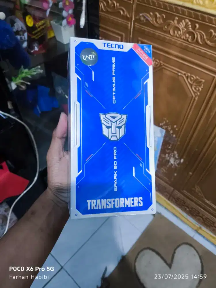 Tecno Spark 30 Pro Transformers Edition