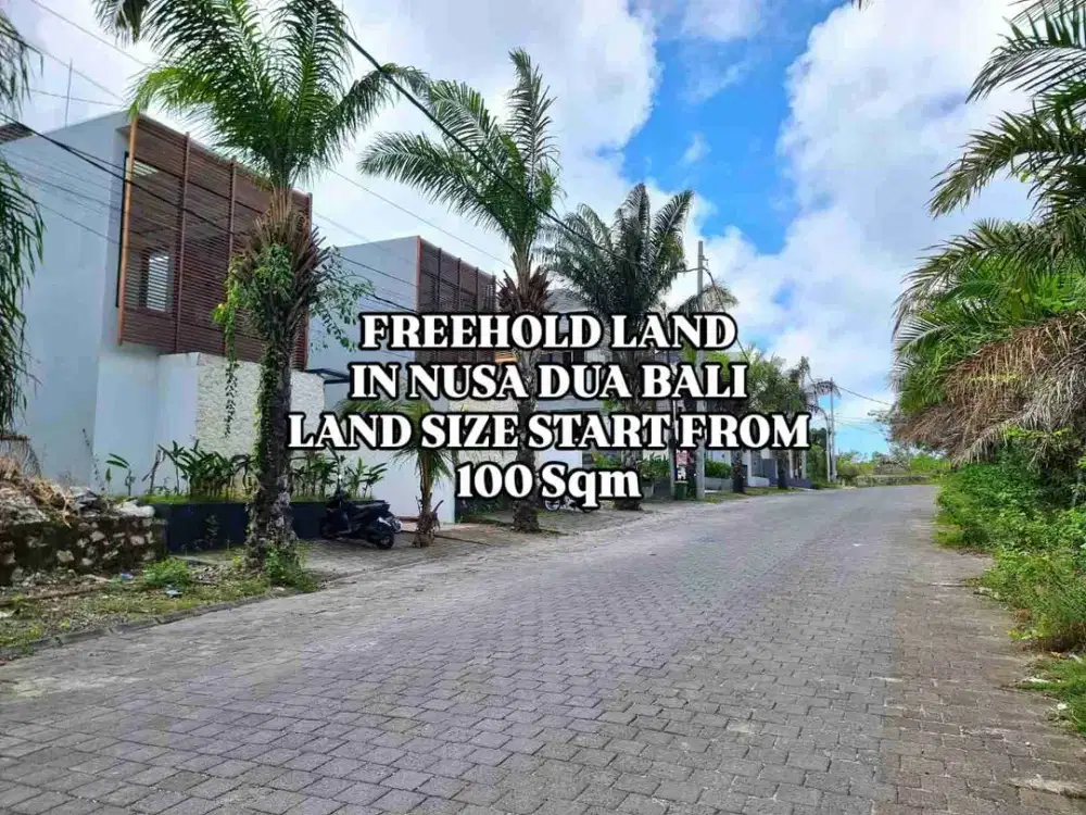 Tanah One Gate System di Komplek Nusa Dua Kuta Selatan Badung Bali