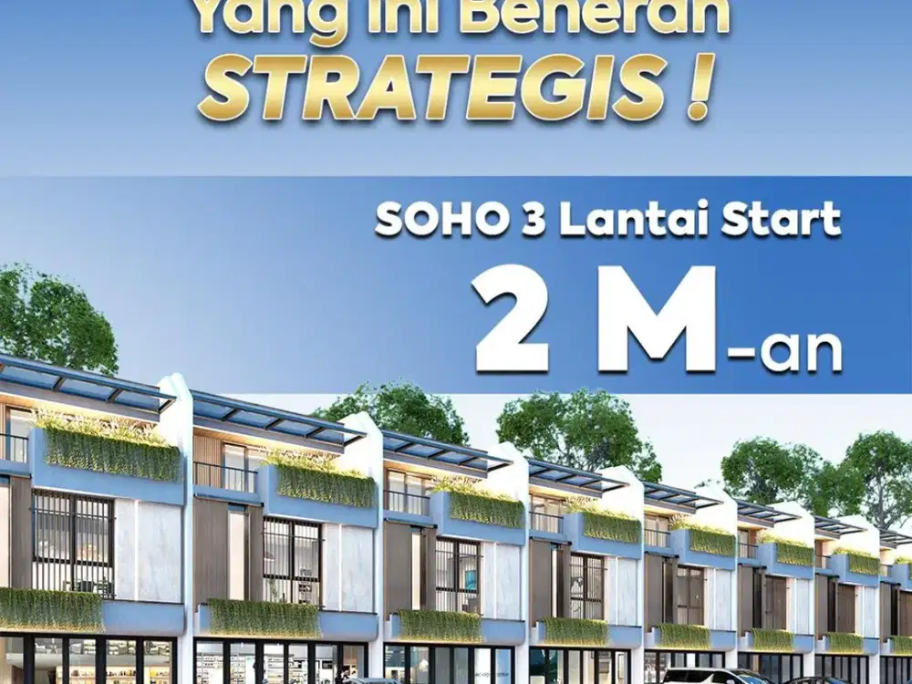 Rumah 3 lantai lebar 6 meter di Tengah Kota Surabaya  One gate sistem  4 kamar tidur Private Cluster  High Spec Building