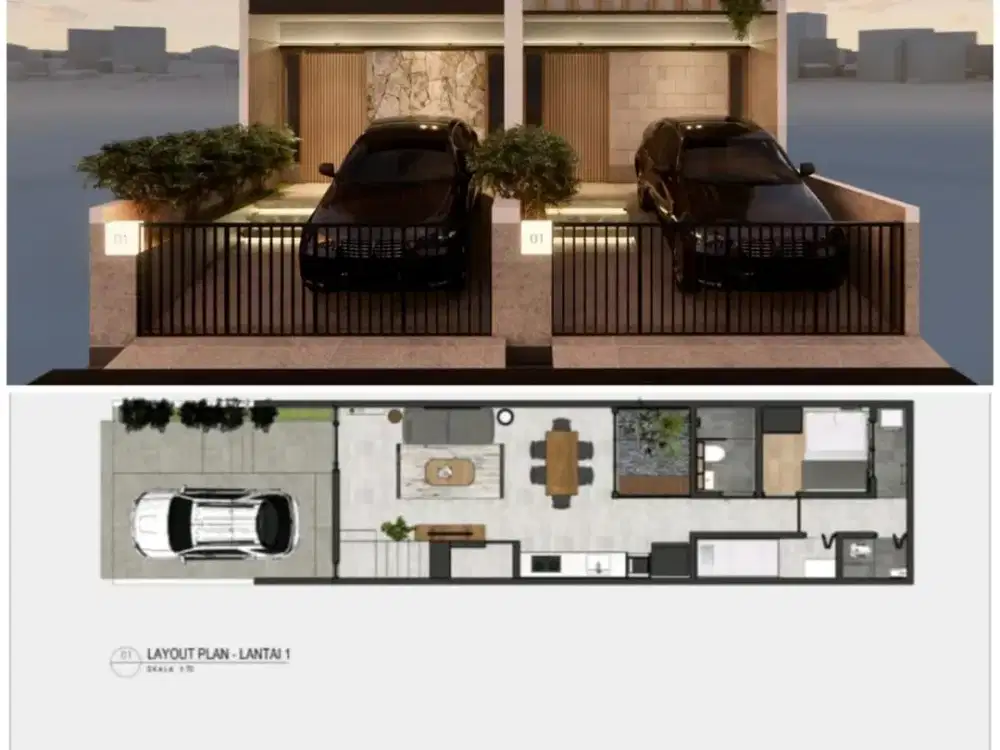 DIJUAL RUMAH BRAND NEW 2 LANTAI DI KELAPA PUYUH - KELAPA GADING, SUMARECON