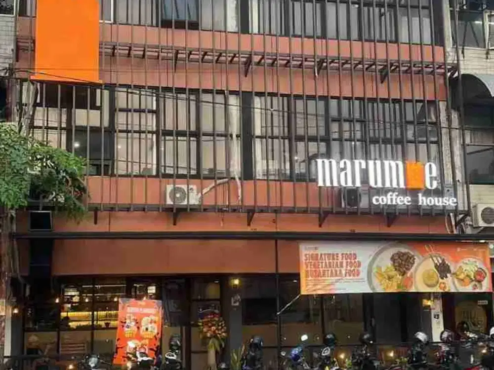 DIJUAL RUKO 3 LANTAI BESERTA ISI CAFE DAN RESTORAN, SELANGKAH SUPERMARKET BONET  JL. RAYA MANYAR KERTOARJO