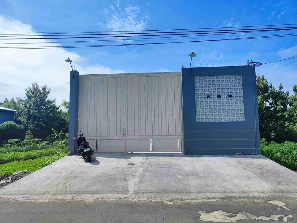 Gudang baru siap pakai