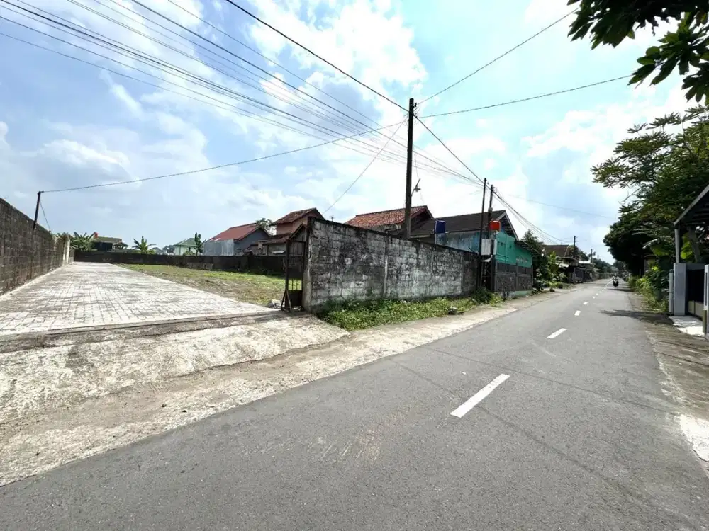 Tanah Jl Damai Palagan, SHM P Siap Bangun Siap AJB