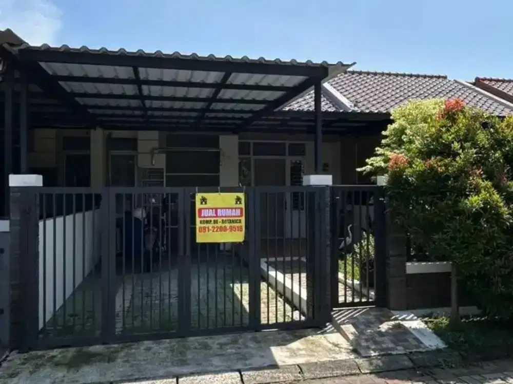 Dijual Rumah SHM De Botanica Residence Bogor Utara LT 90 Siap Huni