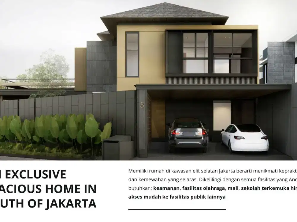 AMARTA – Rumah Mewah di Selatan Jakarta