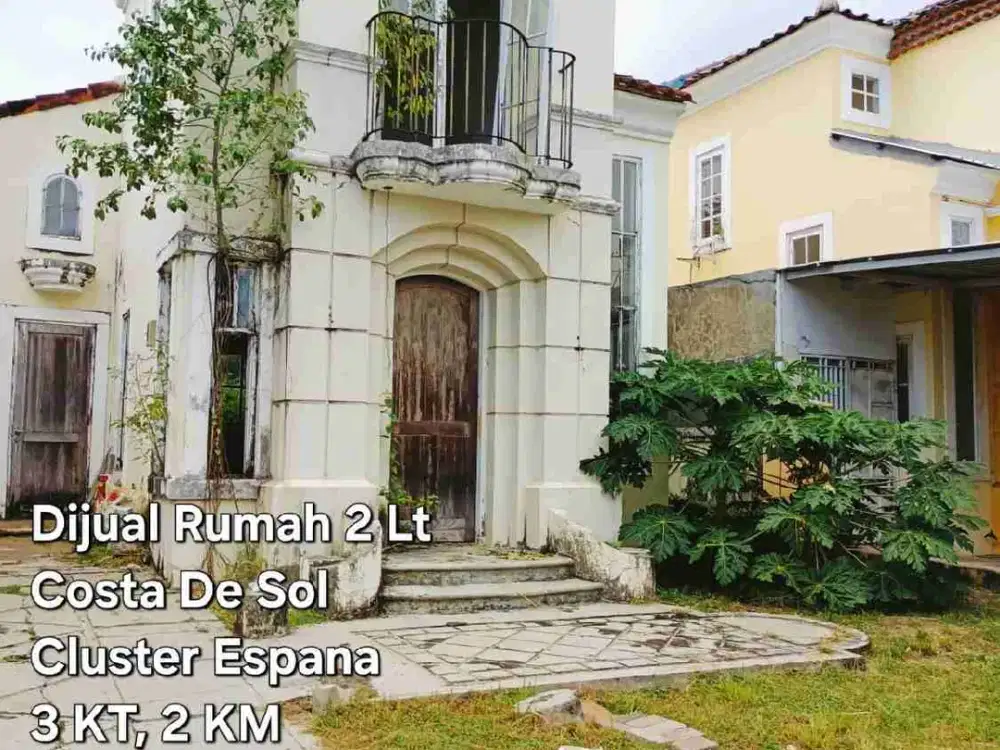 Dijual Rumah 2 lt di Cluster Espana Jl. Costa De Sol Tjg Bunga Makassar