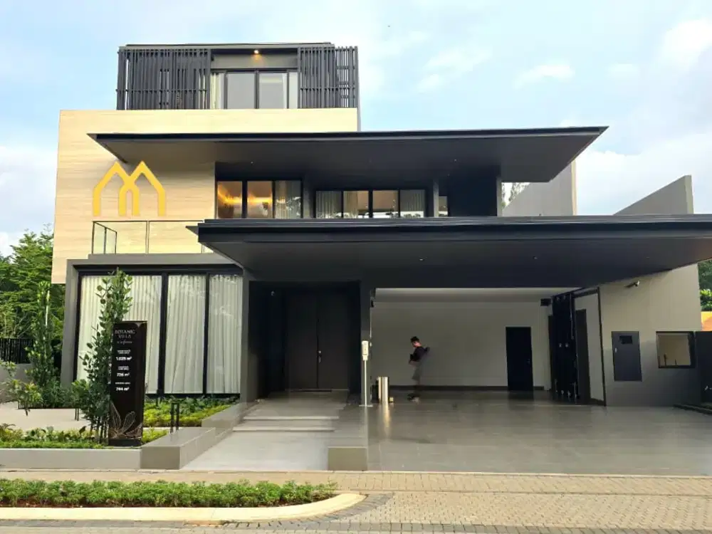 Villa Mewah 50 Milyar view Botanic Park di Navapark BSD City