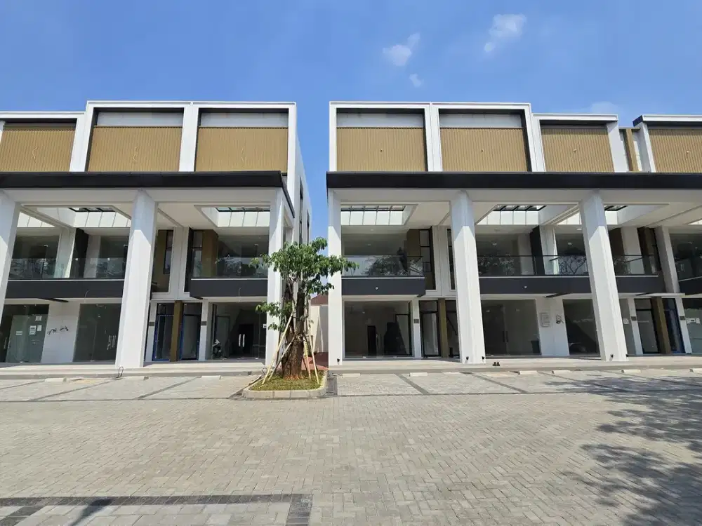 Sewa Ruko Menteng 6x20 hook 3 lantai Brand New di Gading Serpong