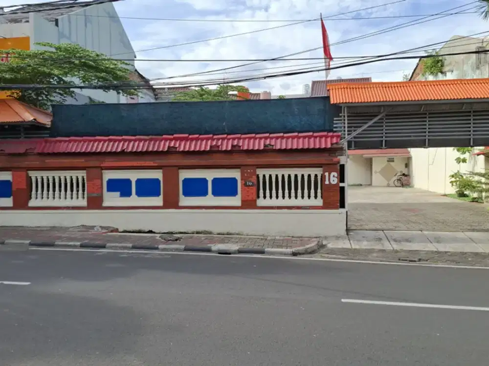 Tanah Paving Berpagar 426 m2 Cocok Untuk Bisnis Di Tebet Barat Jaksel