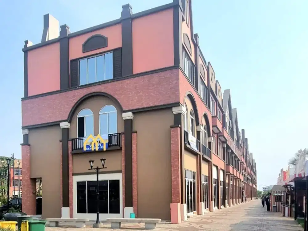 Jual Rugi RUKO La Riviera HOOK 2 MUKA   PIK 2Depan Taman Doa